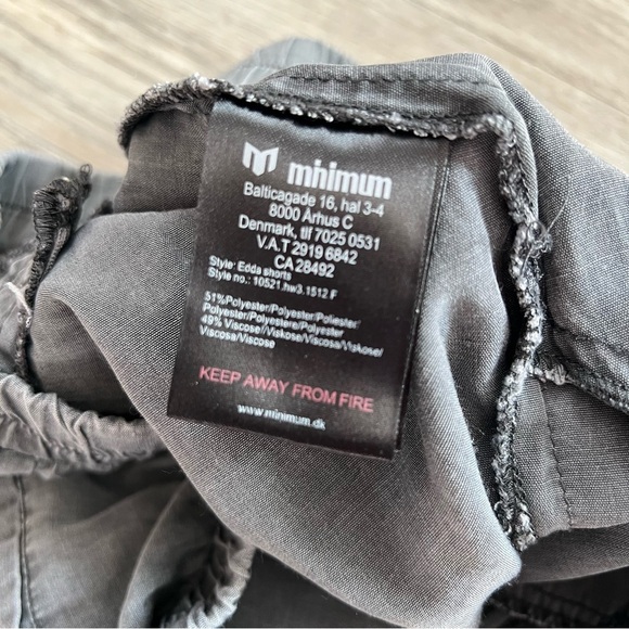 Minimum Charcoal Relaxed Shorts - Picture 7 of 8